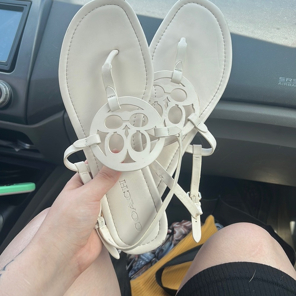 COACH sandals size 9